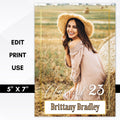 graduation announcement template